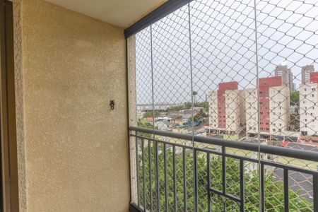 Varanda da sala de apartamento à venda com 2 quartos, 57m² em Suiço, São Bernardo do Campo