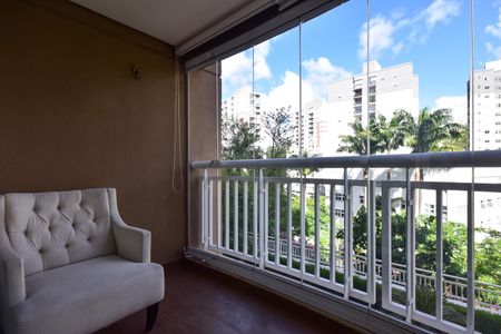 Varanda de apartamento à venda com 2 quartos, 96m² em Vila Andrade, São Paulo