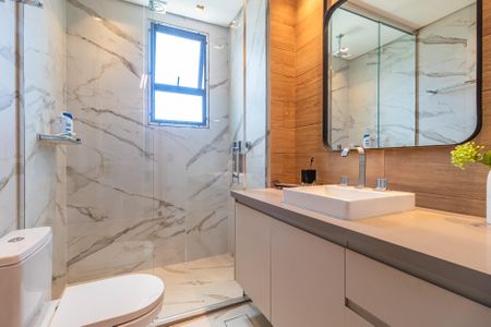 Apartamento para alugar com 112m², 2 quartos e 2 vagasBanheiro da Suíte 1