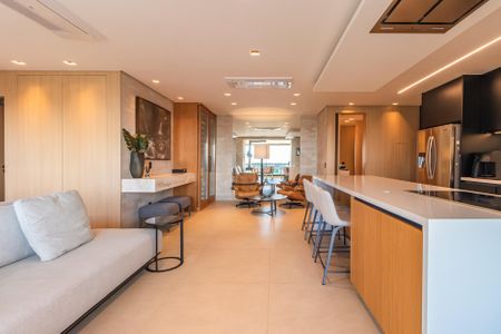 Apartamento para alugar com 112m², 2 quartos e 2 vagasSala