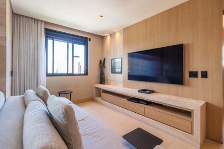 Apartamento para alugar com 112m², 2 quartos e 2 vagasSala