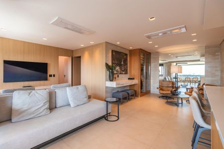 Apartamento para alugar com 112m², 2 quartos e 2 vagasSala