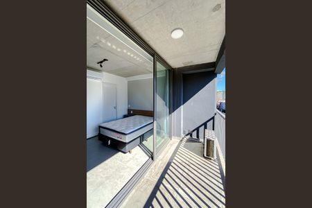 Studio à venda com 24m², 1 quarto e sem vagaVaranda