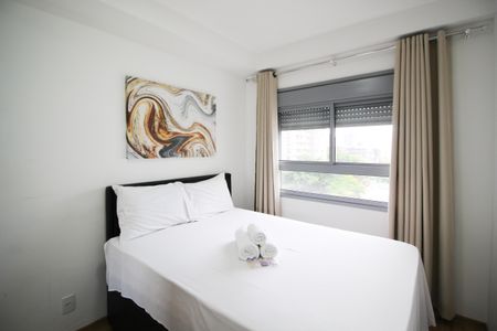 Quarto  de apartamento para alugar com 1 quarto, 40m² em Indianópolis, São Paulo