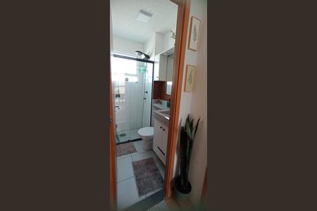 Banheiro de apartamento para alugar com 2 quartos, 42m² em Jardim Esmeraldina, Campinas