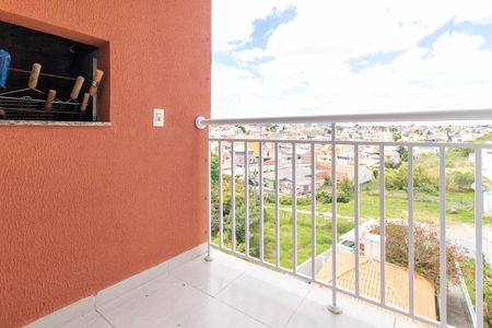 Sacada da Sala de apartamento para alugar com 3 quartos, 63m² em Cidade Industrial de Curitiba, Curitiba