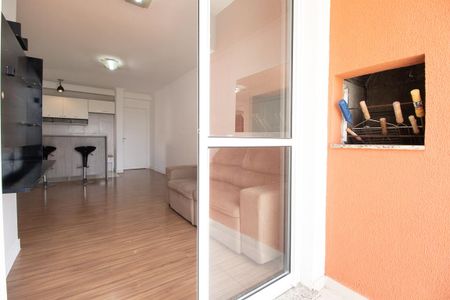 Sacada da Sala de apartamento para alugar com 3 quartos, 63m² em Cidade Industrial de Curitiba, Curitiba