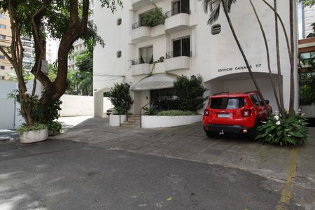 Apartamento para alugar com 45m², 1 quarto e 1 vagaFachada do bloco