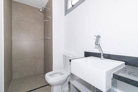 Studio para alugar com 28m², 1 quarto e sem vagaBanheiro