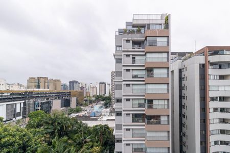 Studio para alugar com 28m², 1 quarto e sem vagaVaranda