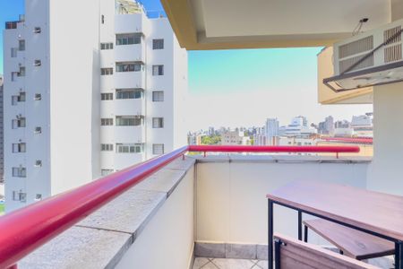 Varanda de kitnet/studio para alugar com 1 quarto, 36m² em Vila Clementino, São Paulo
