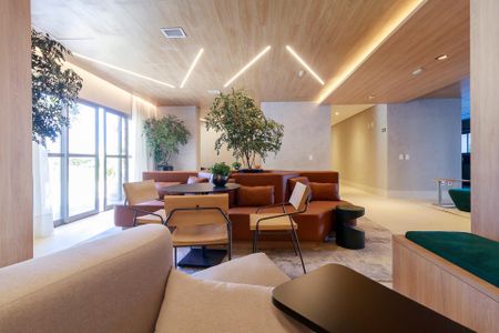 Studio para alugar com 30m², 0 quarto e 1 vaga Studio para alugar com 30m², 0 quarto e 1 vagaCoworking