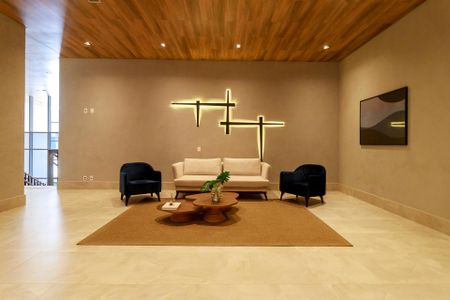 Studio para alugar com 30m², 0 quarto e 1 vaga Studio para alugar com 30m², 0 quarto e 1 vagaHall Social