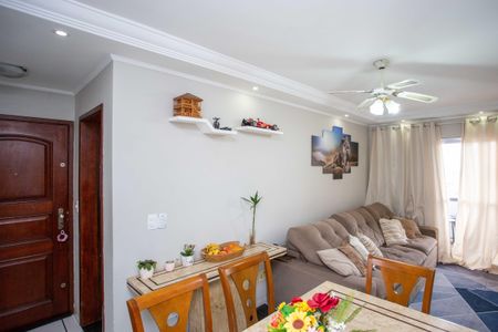 Sala de apartamento à venda com 2 quartos, 52m² em Campanário, Diadema