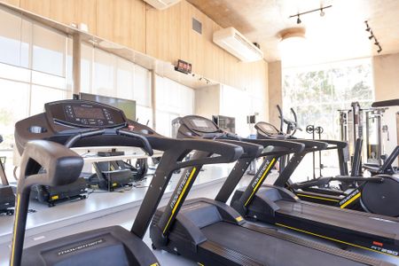 Casa de condomínio à venda com 410m², 4 quartos e 6 vagasÁrea comum - Academia