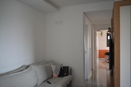 Sala de apartamento à venda com 3 quartos, 93m² em Campestre, Santo André