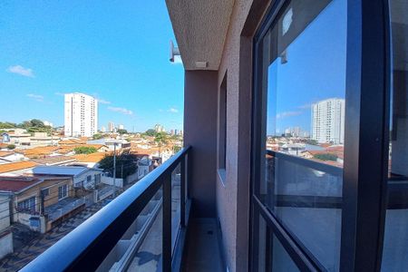 Varanda da Sala de apartamento para alugar com 1 quarto, 34m² em Parque Industrial, Campinas