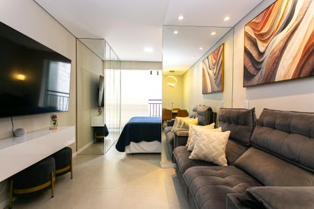 Sala de apartamento à venda com 1 quarto, 36m² em Vila Granada, São Paulo