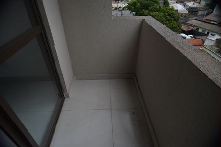 Varanda da Sala de apartamento à venda com 2 quartos, 55m² em Parque das Nações, Santo André