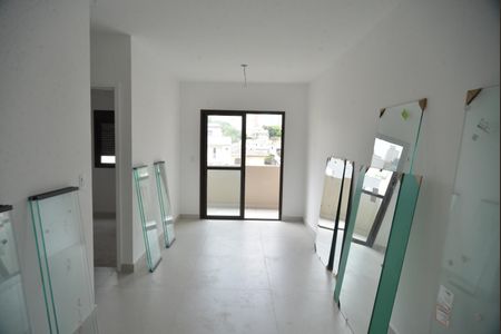 Sala de apartamento à venda com 2 quartos, 55m² em Parque das Nações, Santo André