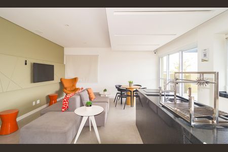 Apartamento para alugar com 32m², 1 quarto e sem vagaLounge - Churrasqueira