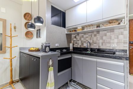 Studio à venda com 39m², 1 quarto e sem vagaCozinha
