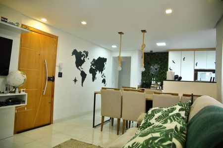 Sala 1  de apartamento à venda com 3 quartos, 115m² em Jardim Calux, São Bernardo do Campo