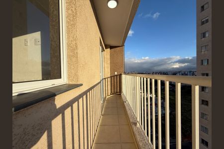 Varanda da Sala de apartamento para alugar com 1 quarto, 29m² em Sacoma, São Paulo