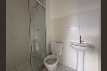 Banheiro da Suíte de apartamento para alugar com 1 quarto, 29m² em Sacoma, São Paulo