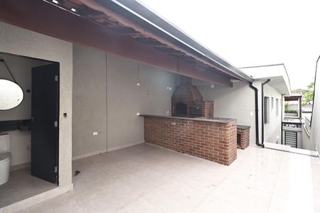 Varanda gourmet de casa à venda com 5 quartos, 280m² em Jardim Ocara, Santo André