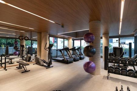 Apartamento para alugar com 24m², 1 quarto e sem vaga Apartamento para alugar com 24m², 1 quarto e sem vagaÁrea comum - Academia