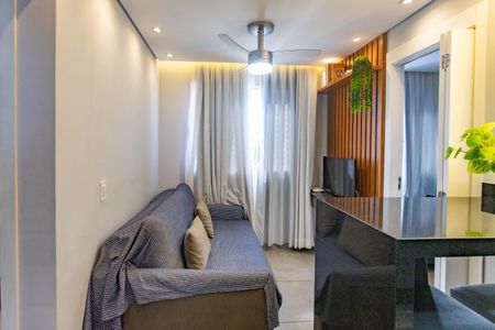 Sala  de apartamento para alugar com 2 quartos, 39m² em Parque Bristol, São Bernardo do Campo