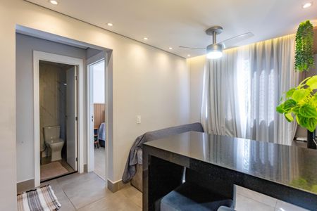 Sala  de apartamento para alugar com 2 quartos, 39m² em Parque Bristol, São Bernardo do Campo