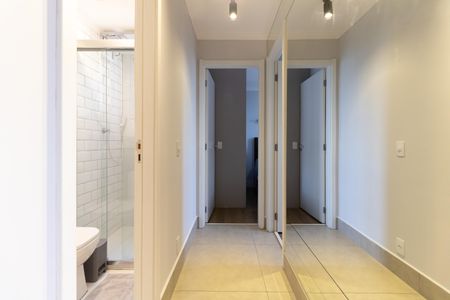 Apartamento para alugar com 40m², 2 quartos e sem vaga Apartamento para alugar com 40m², 2 quartos e sem vagaCorredor