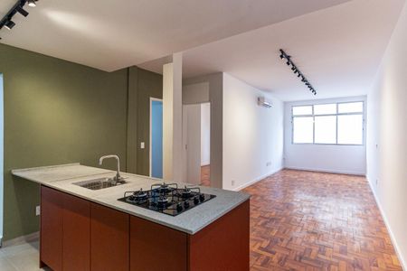 Sala de apartamento para alugar com 1 quarto, 65m² em República, São Paulo