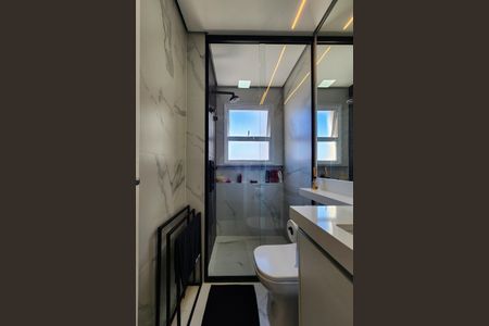 Apartamento à venda com 116m², 3 quartos e 2 vagasBanheiro da Suíte 3