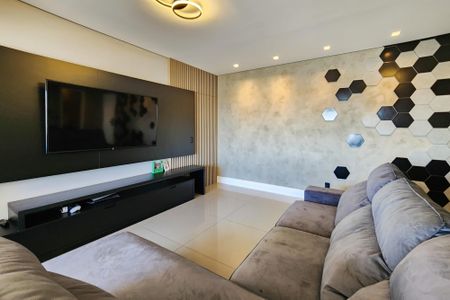 Sala de apartamento à venda com 3 quartos, 116m² em Baeta Neves, São Bernardo do Campo