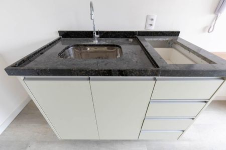 Studio para alugar com 25m², 1 quarto e sem vagaCozinha