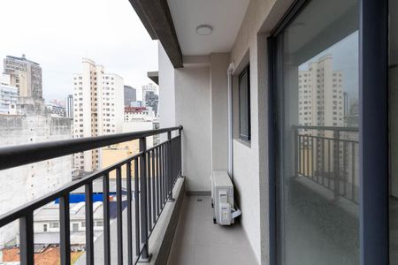 Studio para alugar com 25m², 1 quarto e sem vagaVaranda 