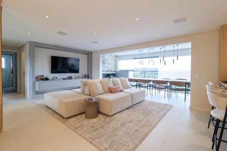 Sala de apartamento à venda com 3 quartos, 136m² em Jardim Dom Bosco, São Paulo