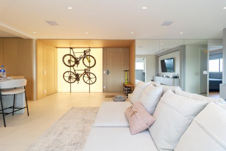 Sala de apartamento à venda com 3 quartos, 136m² em Jardim Dom Bosco, São Paulo