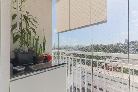 Varanda de apartamento à venda com 3 quartos, 60m² em Jaguaré, São Paulo