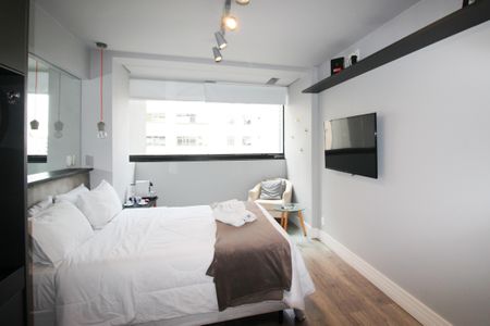 Suíte  de kitnet/studio à venda com 1 quarto, 30m² em Vila Olímpia, São Paulo