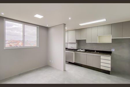 Sala/Cozinha de apartamento para alugar com 2 quartos, 50m² em Vila Cosmopolita, São Paulo