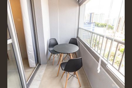 Apartamento para alugar com 25m², 1 quarto e sem vagaVaranda