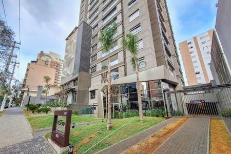 Apartamento para alugar com 38m², 1 quarto e 1 vaga Apartamento para alugar com 38m², 1 quarto e 1 vagaFachada