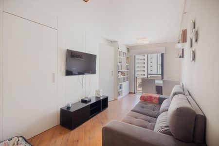 Sala de apartamento à venda com 1 quarto, 42m² em Perdizes, São Paulo