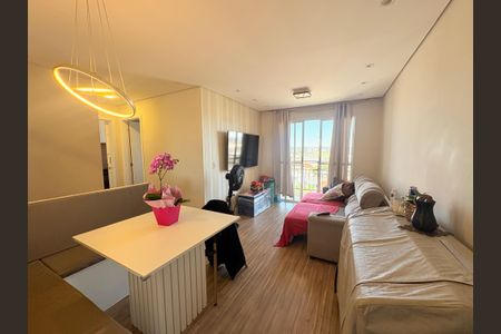 Sala de apartamento à venda com 2 quartos, 55m² em Vila Nova Esperia, Jundiaí