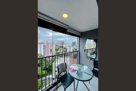 Studio para alugar com 24m², 1 quarto e sem vagaVaranda