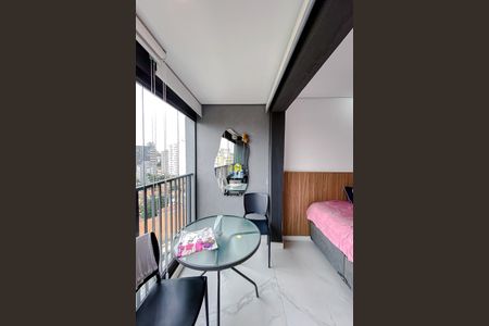 Studio para alugar com 24m², 1 quarto e sem vagaVaranda